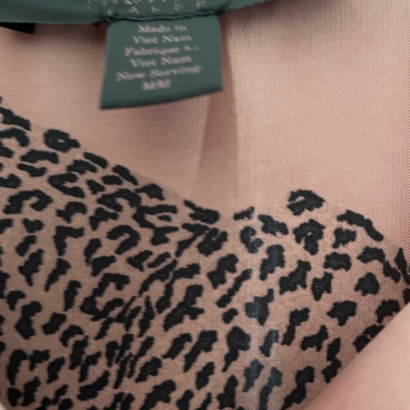 Animal Print Satin Top - Picture 4 of 6